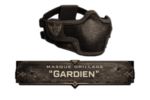Masque grillagé « Gardien »