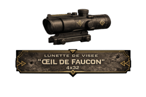 Lunette de visée « Œil de Faucon » 4×32